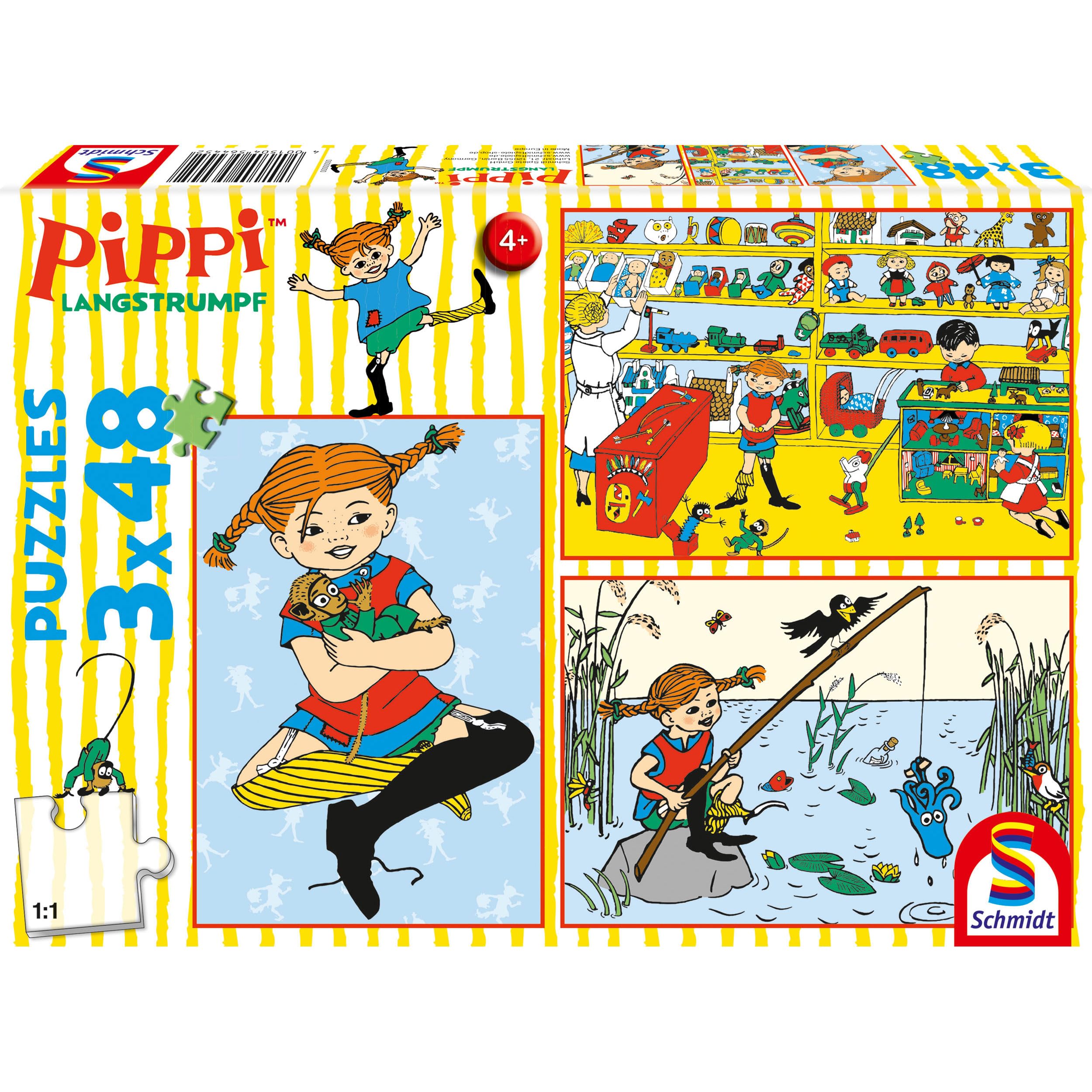Schmidt Spiele 56445 Pippi Longstocking, 